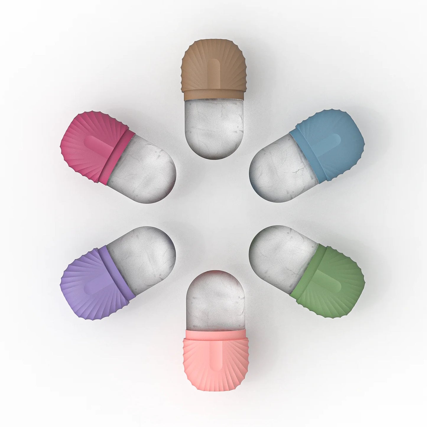 Silicone Ice Facial Roller – Face Lifting & Contouring Massager for Skin Care, Acne Reduction, and Eye Treatment