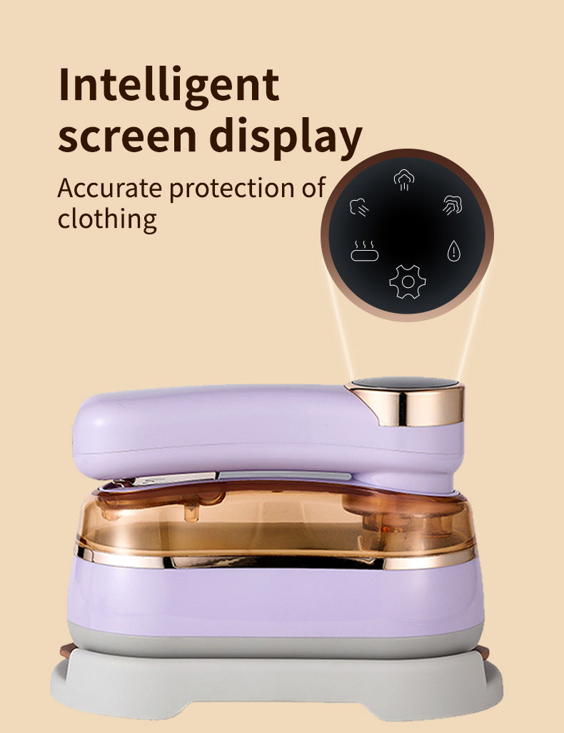 2024 New Handheld Steam Iron 1200W High Power Home Portable Mini Garment Steamer Touch Screen Electric Iron