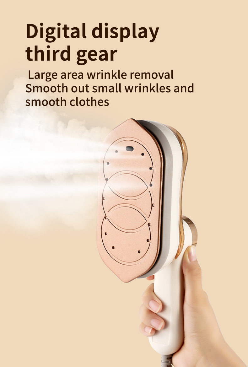 2024 New Handheld Steam Iron 1200W High Power Home Portable Mini Garment Steamer Touch Screen Electric Iron