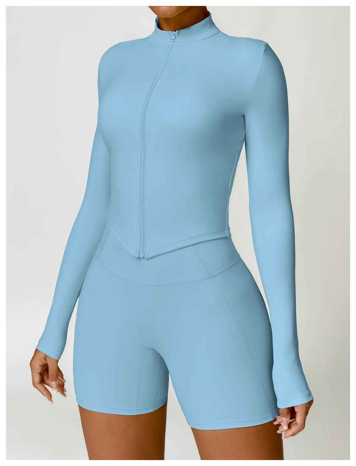Women's Cute Outdoor Running & Fitness Long-Sleeve T-Shirt – Yoga, Workout, Push-Up, Gym Top