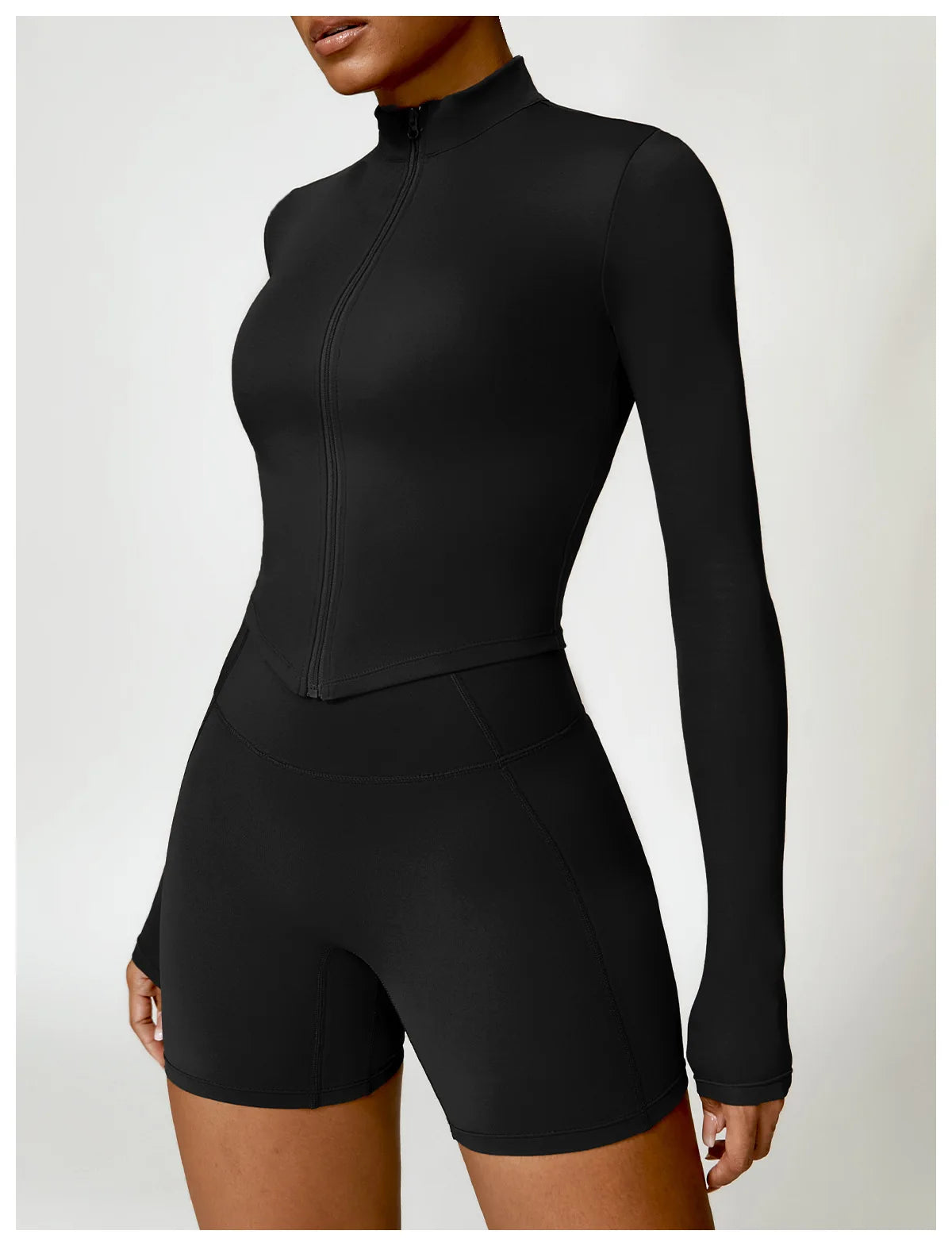 Women's Cute Outdoor Running & Fitness Long-Sleeve T-Shirt – Yoga, Workout, Push-Up, Gym Top