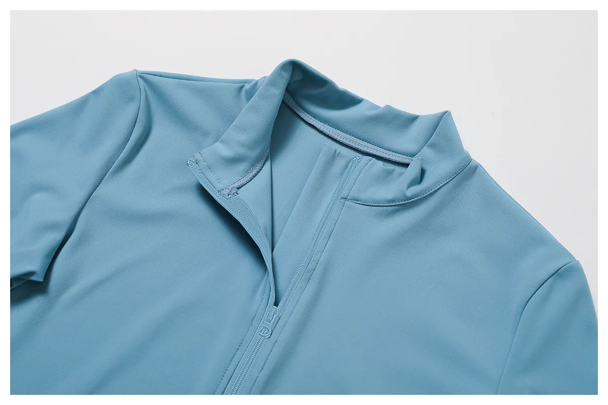 Women's Cute Outdoor Running & Fitness Long-Sleeve T-Shirt – Yoga, Workout, Push-Up, Gym Top