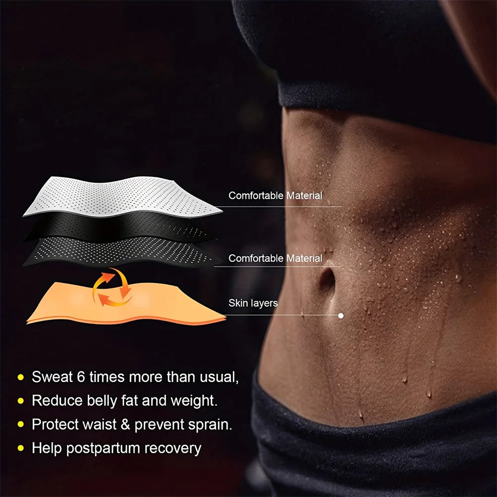 JUCANA Trendy Breathable Neoprene Waist Trainer, Trimmer Belt, Body Shapewear For Women