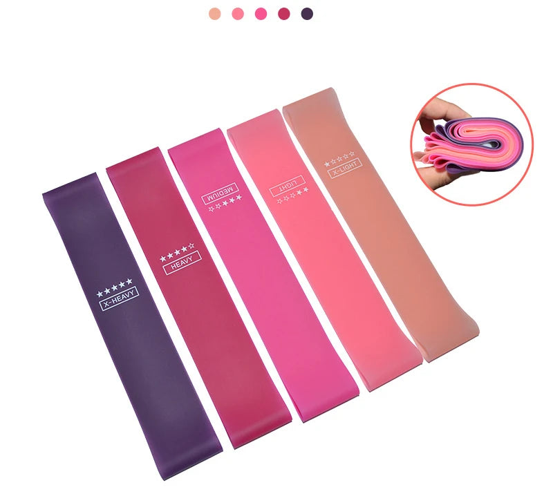 Resistance Bands for Working Out, Exercise Bands Workout Bands Set for Women Men, Hip Legs Booty Bands for Home Fitness, Gym, Yoga, Pilates