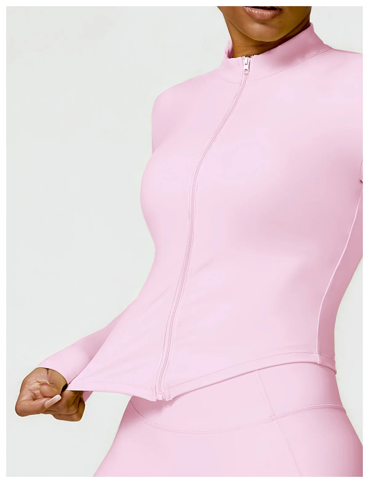 Women's Cute Outdoor Running & Fitness Long-Sleeve T-Shirt – Yoga, Workout, Push-Up, Gym Top