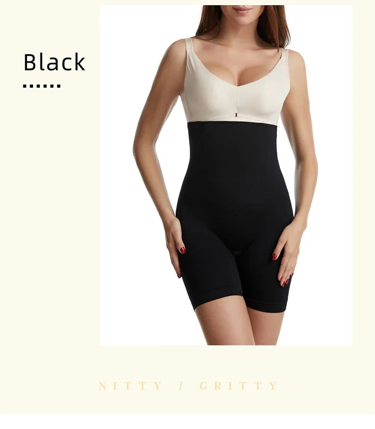 Trendy High Waist Trainer Panties Shapewear for Women Tummy Control Hip Butt Lifter Shorts Slimming Sheath Ladies Mid Thigh Body Shaper