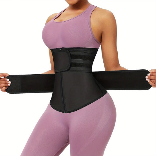 JUCANA Trendy Breathable Neoprene Waist Trainer, Trimmer Belt, Body Shapewear For Women